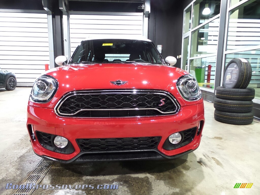 2018 Countryman Cooper S ALL4 - Chili Red / Lounge Leather/Carbon Black photo #2