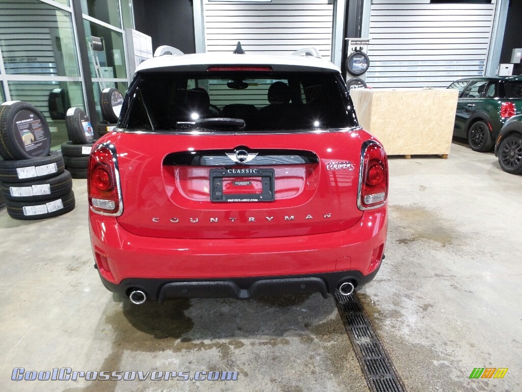 2018 Countryman Cooper S ALL4 - Chili Red / Lounge Leather/Carbon Black photo #3