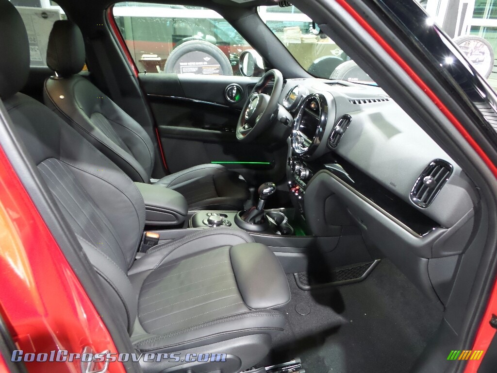2018 Countryman Cooper S ALL4 - Chili Red / Lounge Leather/Carbon Black photo #4