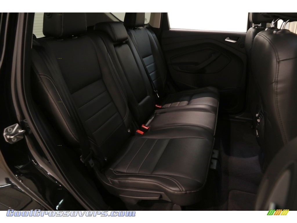 2014 Escape Titanium 2.0L EcoBoost 4WD - Tuxedo Black / Charcoal Black photo #18