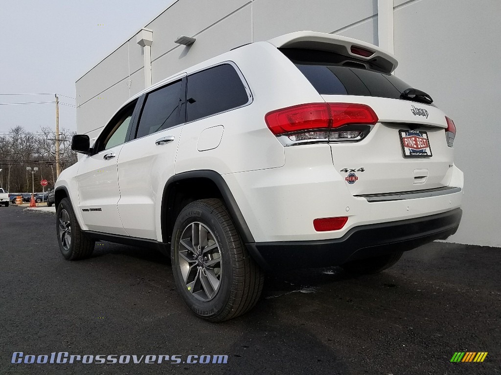 2018 Grand Cherokee Limited 4x4 - Bright White / Black/Light Frost Beige photo #4
