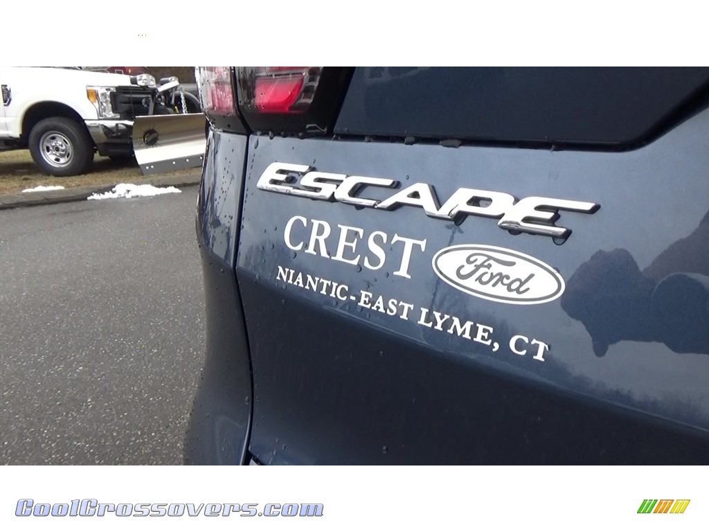 2018 Escape SE 4WD - Blue Metallic / Charcoal Black photo #10