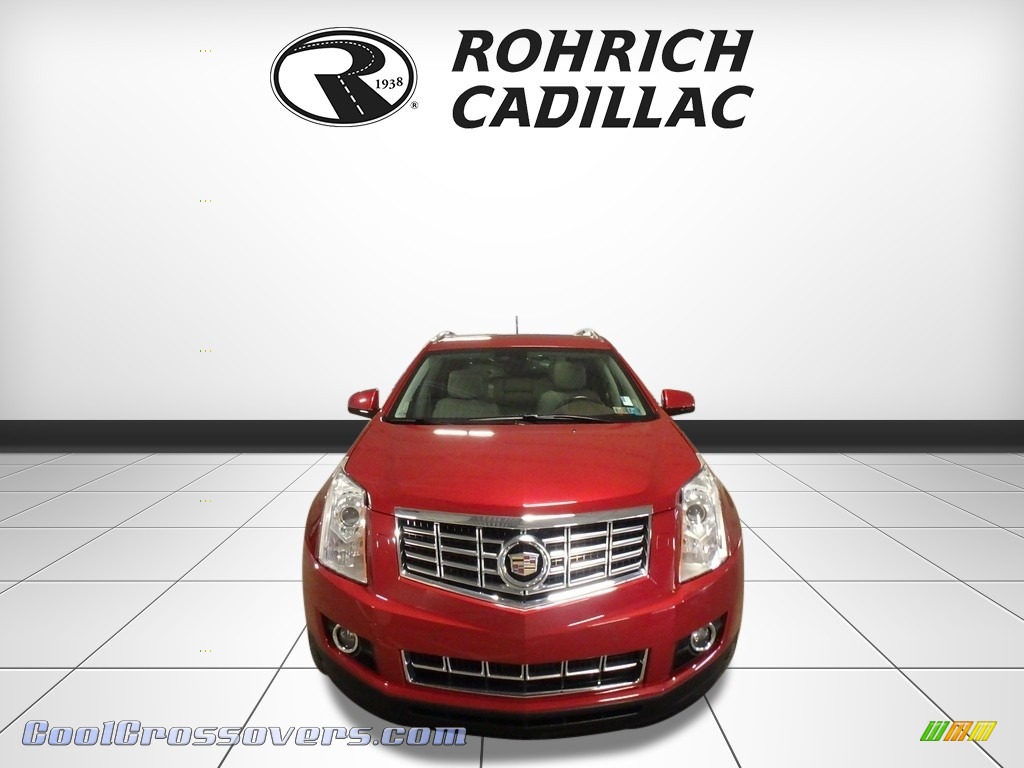 2013 SRX Performance AWD - Crystal Red Tintcoat / Shale/Brownstone photo #8