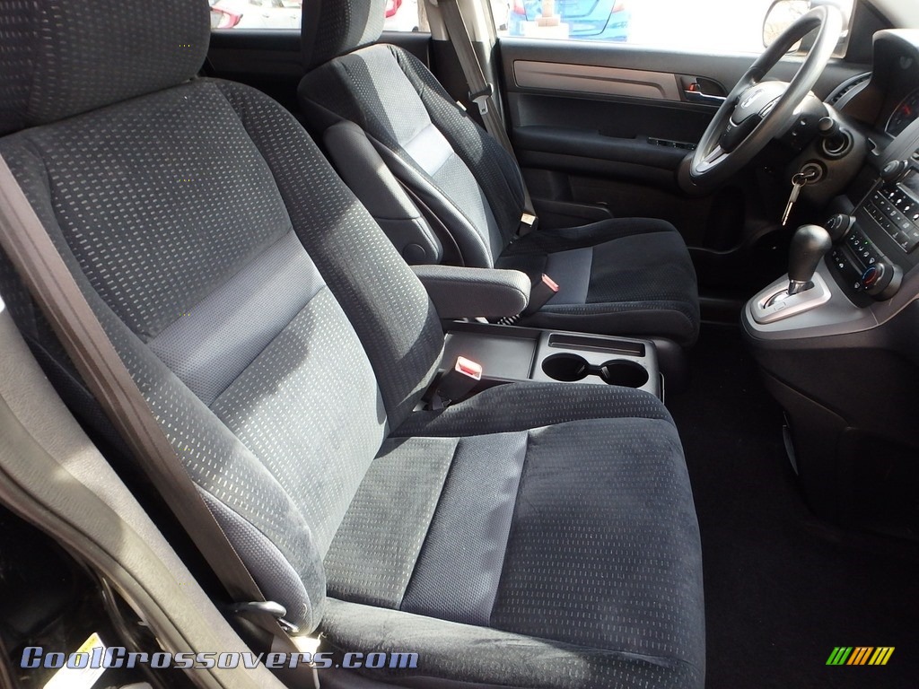2009 CR-V EX 4WD - Crystal Black Pearl / Black photo #11