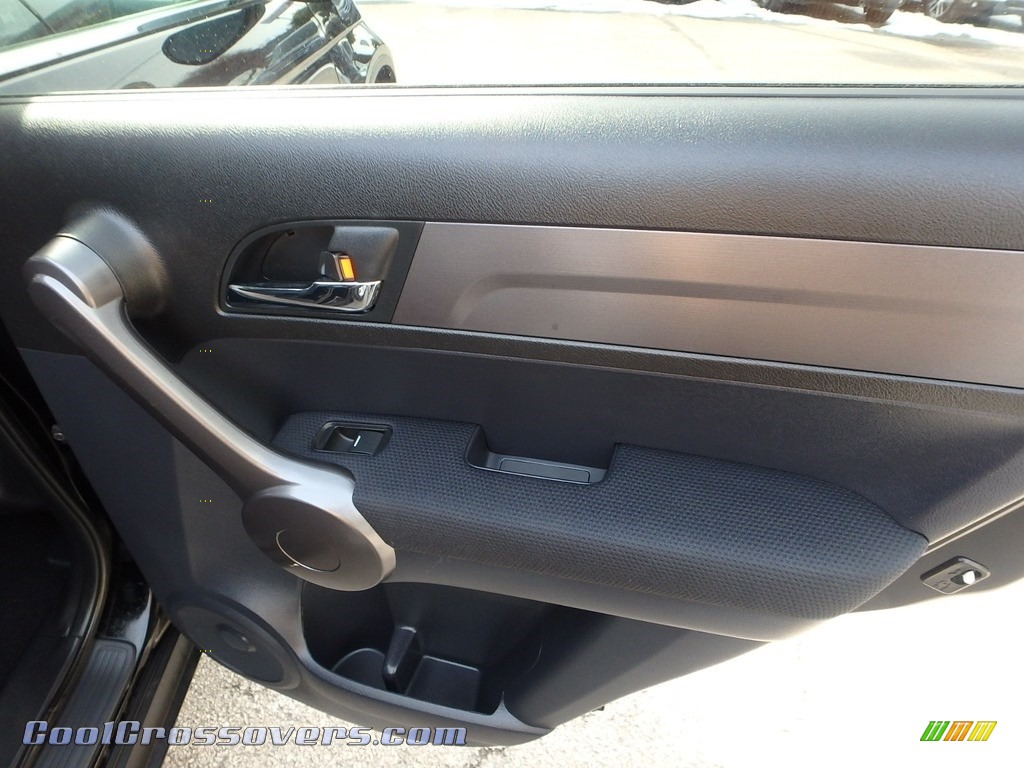 2009 CR-V EX 4WD - Crystal Black Pearl / Black photo #15