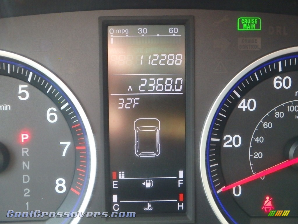2009 CR-V EX 4WD - Crystal Black Pearl / Black photo #25