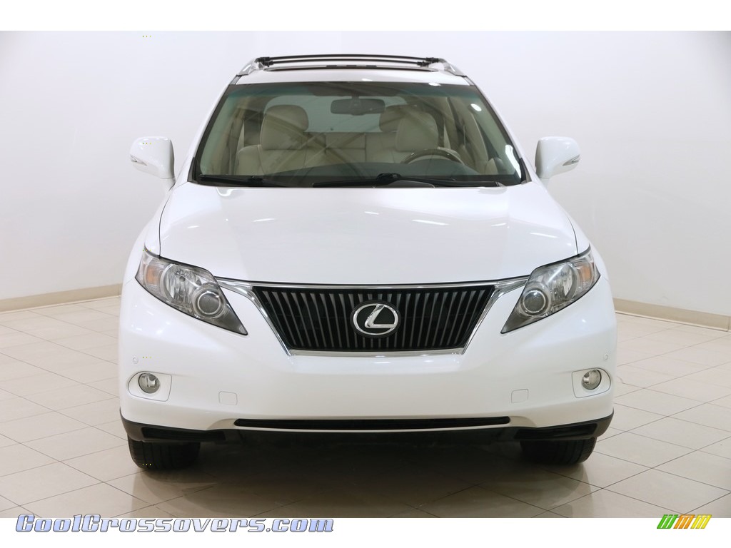 2011 RX 350 AWD - Starfire White Pearl / Parchment photo #2