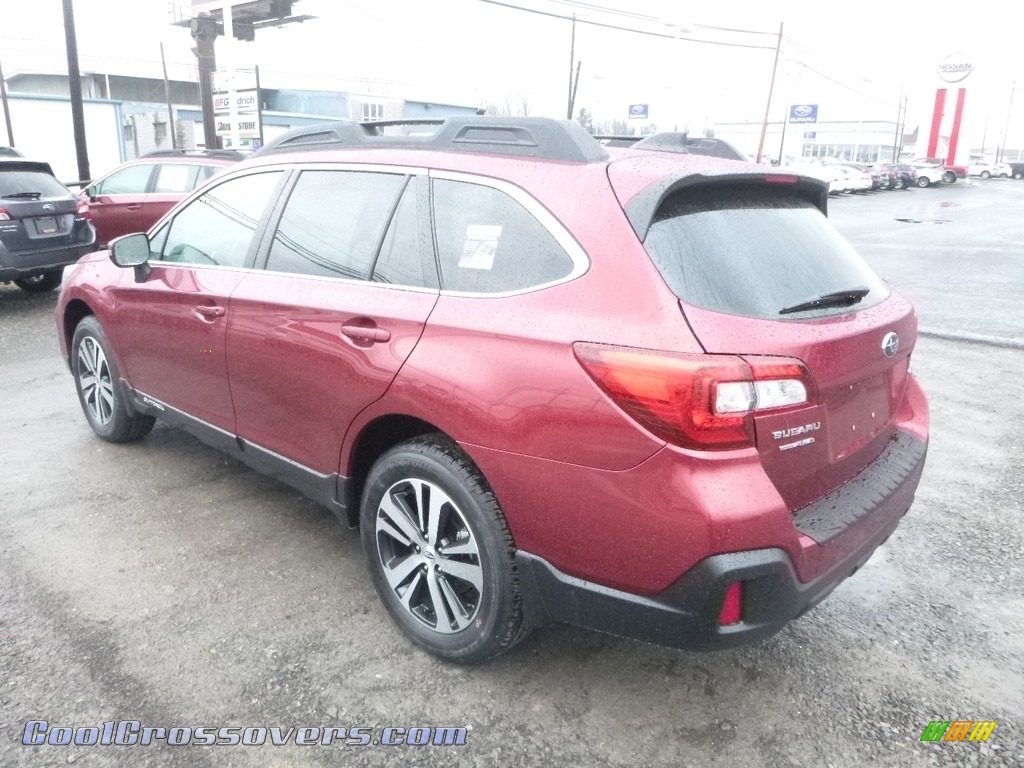 2018 Outback 2.5i Limited - Crimson Red Pearl / Ivory photo #6