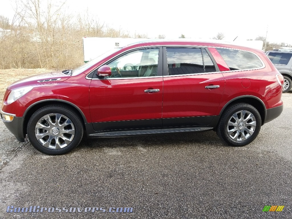 Crystal Red Tintcoat / Cashmere Buick Enclave AWD