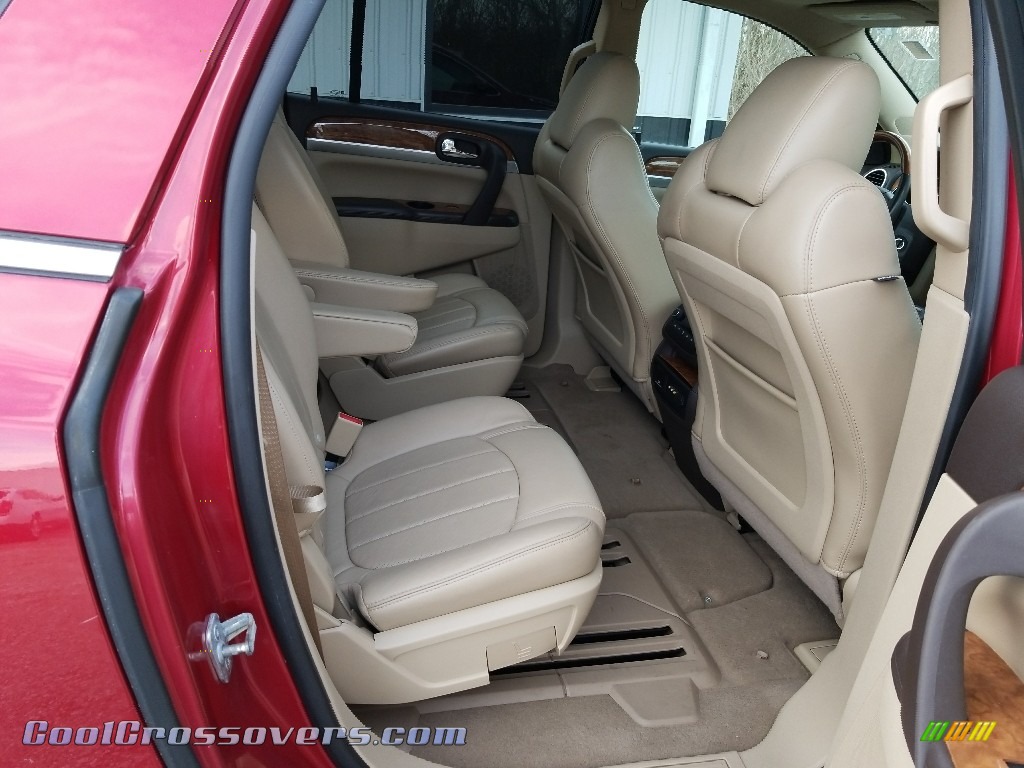 2012 Enclave AWD - Crystal Red Tintcoat / Cashmere photo #11