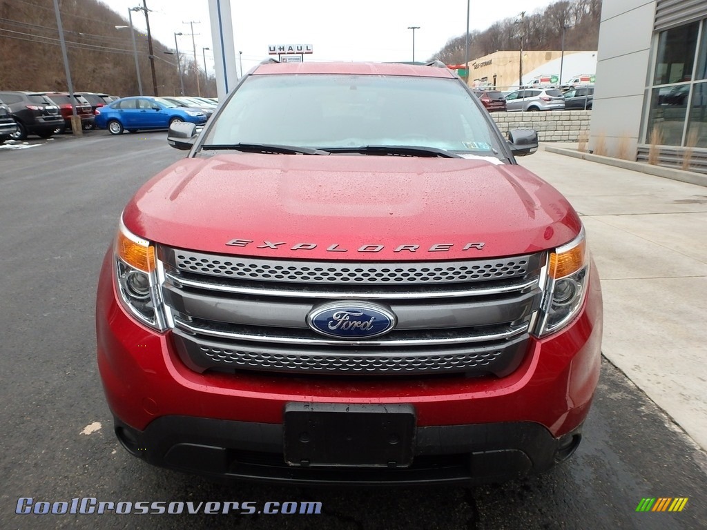 2015 Explorer XLT 4WD - Ruby Red / Charcoal Black photo #7