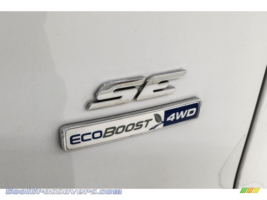 2016 Escape SE 4WD - Oxford White / Medium Light Stone photo #28