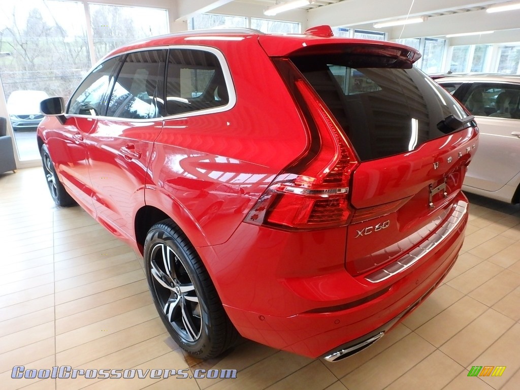 2018 XC60 T6 AWD R Design - Passion Red / Charcoal photo #4