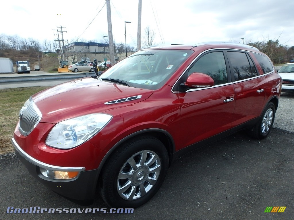 Crystal Red Tintcoat / Ebony Buick Enclave AWD
