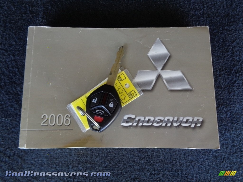 2006 Endeavor LS - Liquid Silver Metallic / Charcoal photo #27