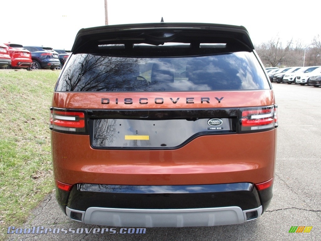 2018 Discovery HSE Luxury - Namib Orange Metallic / Ebony/Ebony photo #7