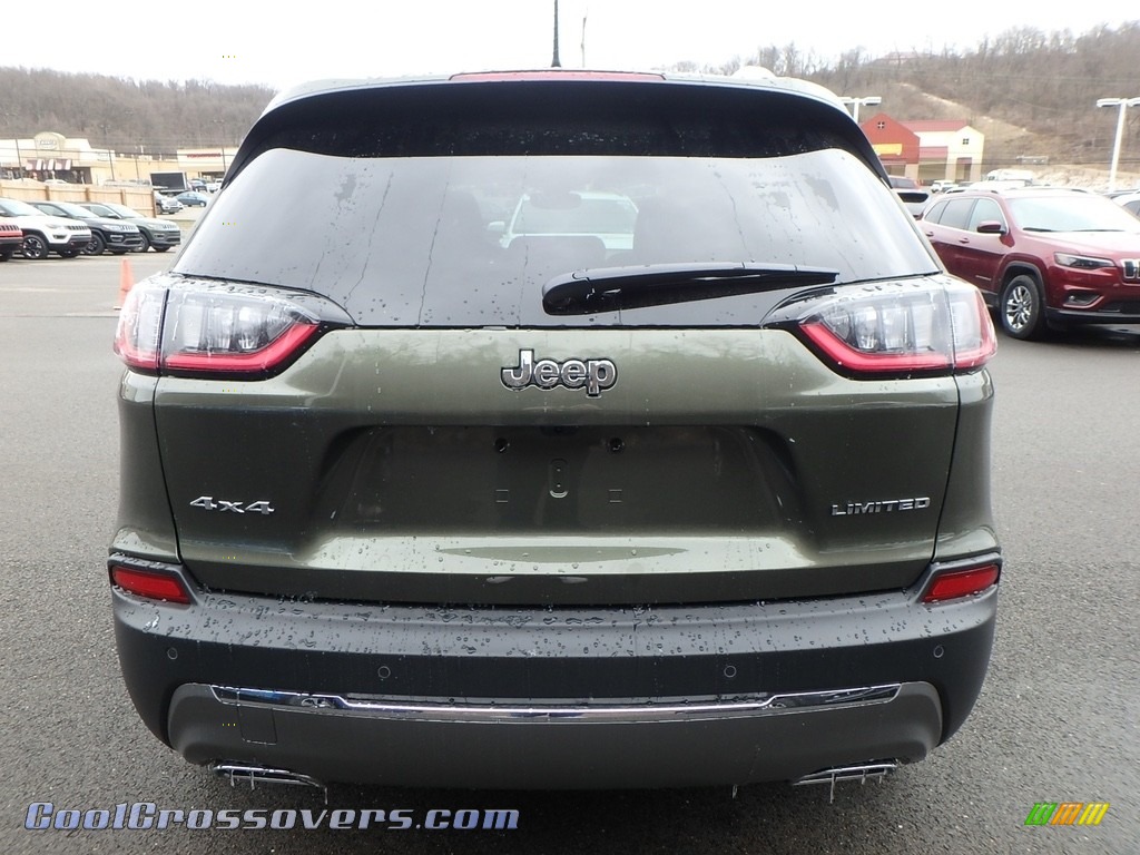 2019 Cherokee Limited 4x4 - Olive Green Pearl / Black photo #4
