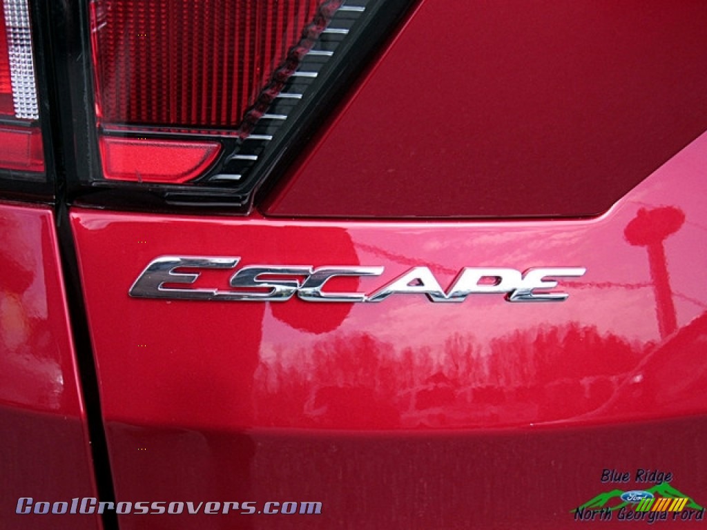 2018 Escape SEL 4WD - Ruby Red / Medium Light Stone photo #35