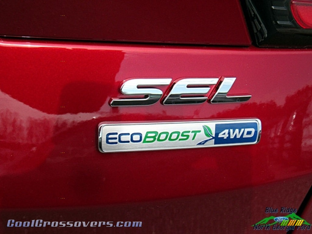 2018 Escape SEL 4WD - Ruby Red / Medium Light Stone photo #36