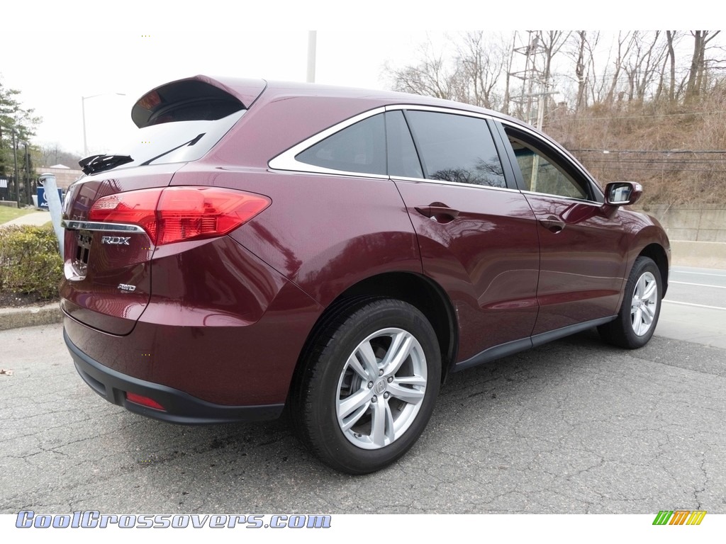 2013 RDX Technology AWD - Basque Red Pearl II / Parchment photo #4