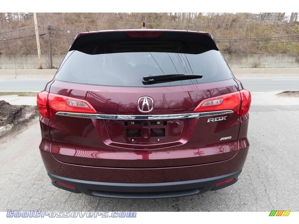 2013 RDX Technology AWD - Basque Red Pearl II / Parchment photo #5
