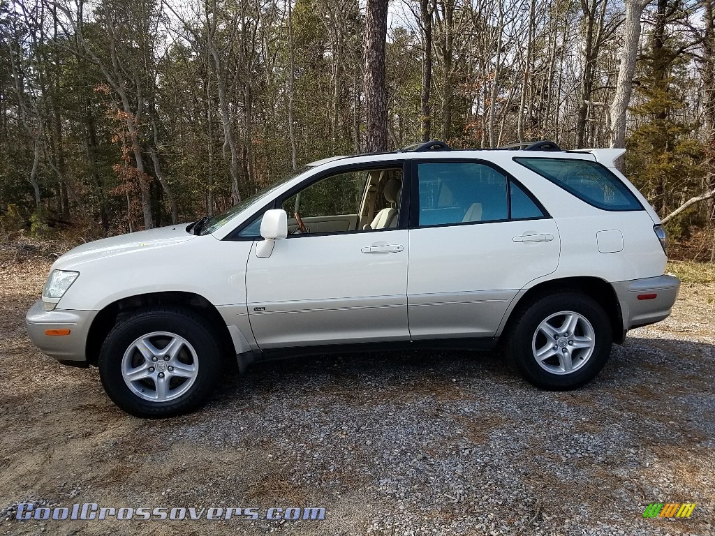 2002 RX 300 AWD - White Gold Crystal / Ivory photo #5