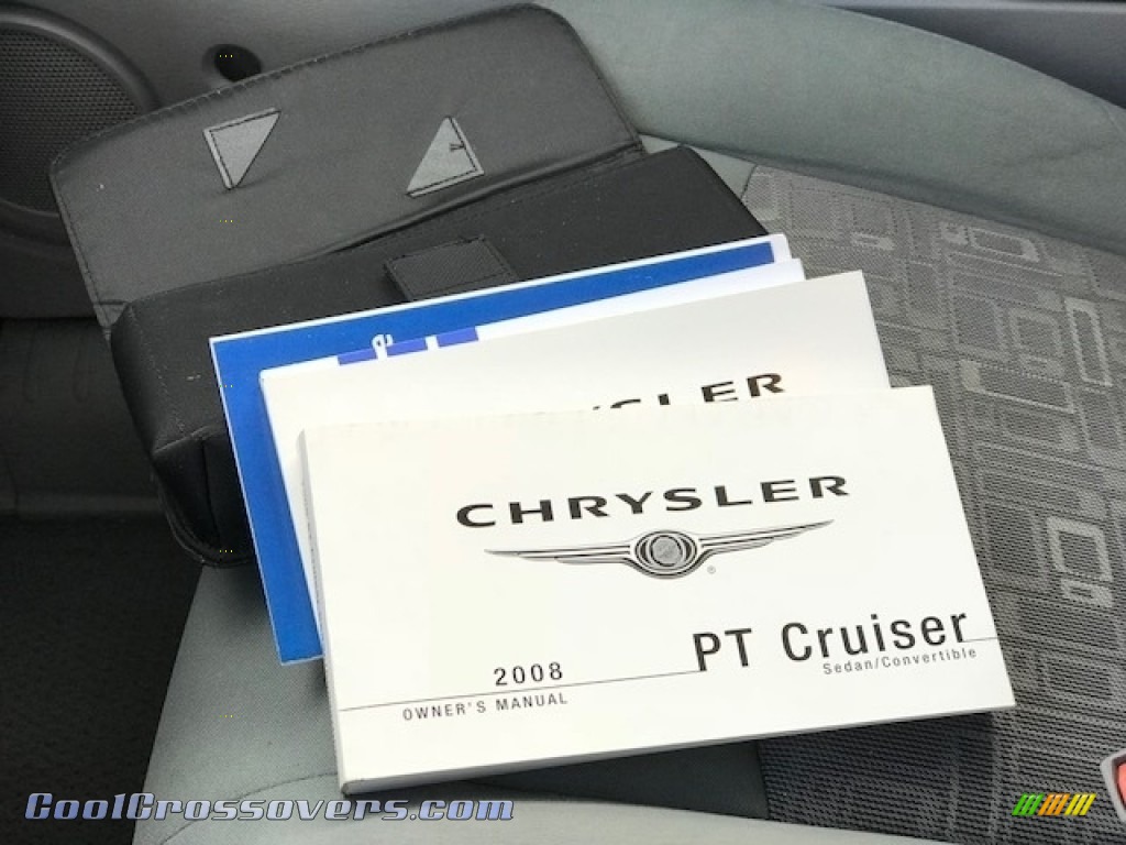 2008 PT Cruiser LX - Brilliant Black Crystal Pearl / Pastel Slate Gray photo #20