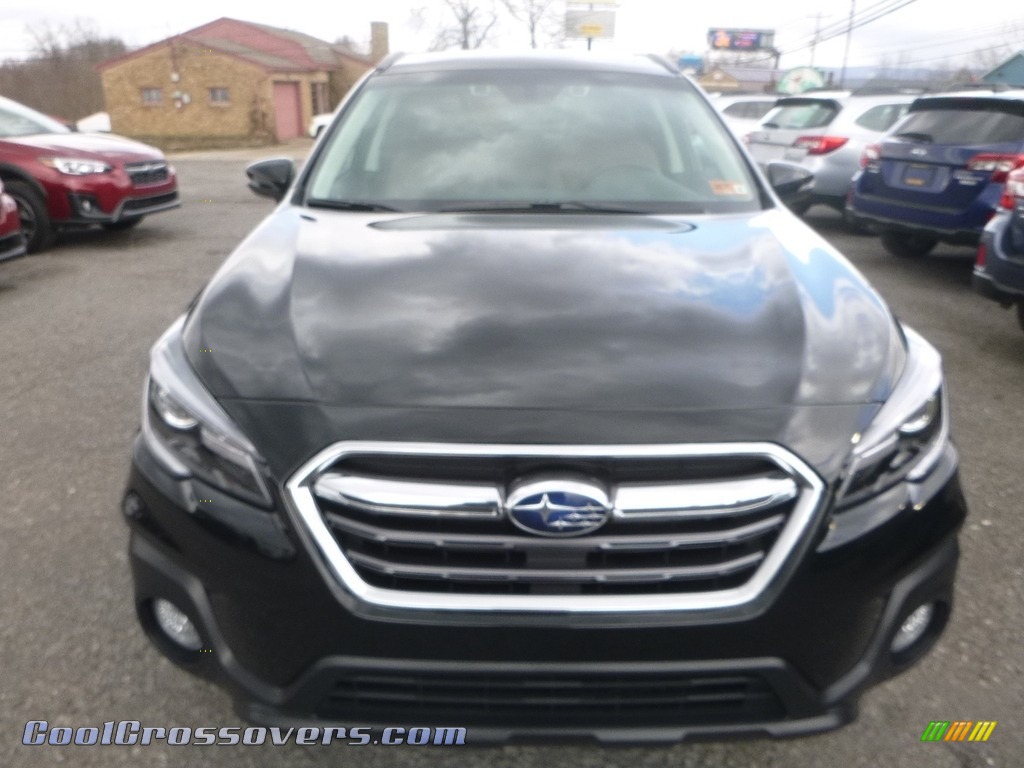2018 Outback 2.5i Touring - Crystal Black Silica / Java Brown photo #8