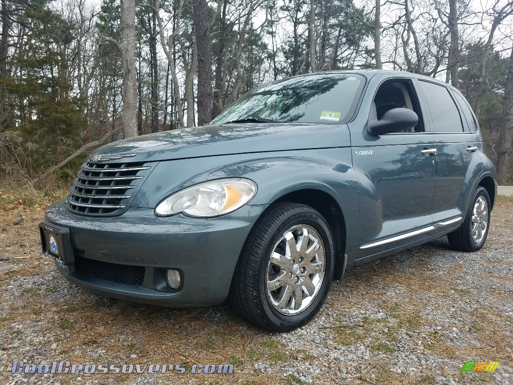 2006 PT Cruiser Limited - Magnesium Green Pearl / Pastel Slate Gray photo #1