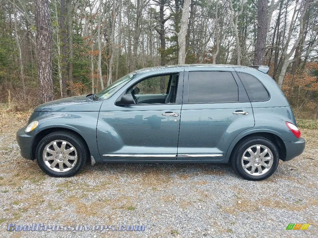 2006 PT Cruiser Limited - Magnesium Green Pearl / Pastel Slate Gray photo #2
