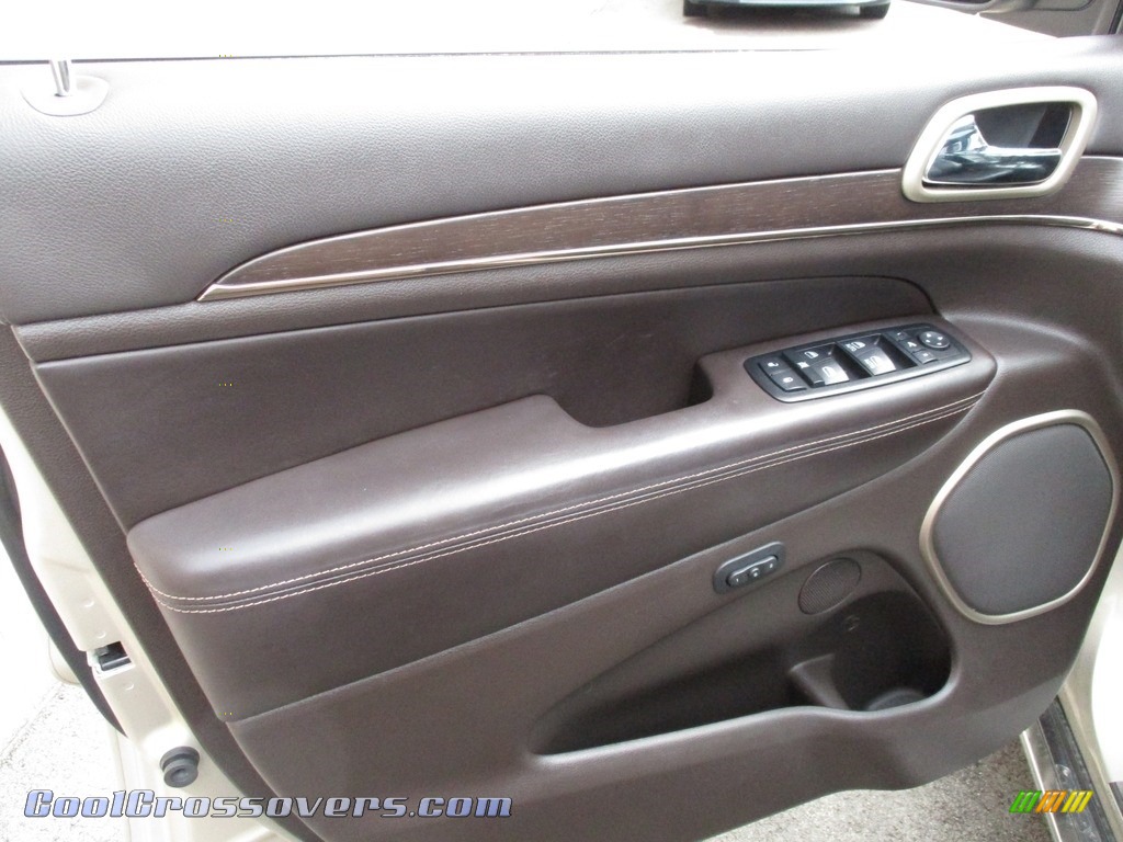2014 Grand Cherokee Summit 4x4 - Cashmere Pearl / Summit Grand Canyon Jeep Brown Natura Leather photo #10
