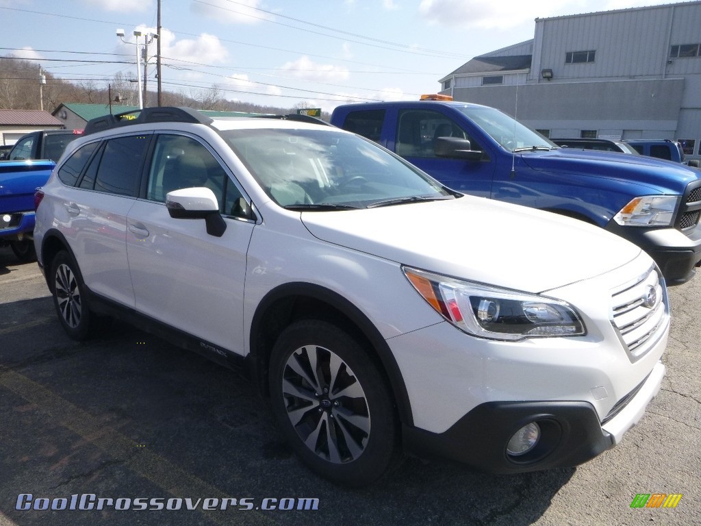 2016 Outback 2.5i Limited - Crystal White Pearl / Warm Ivory photo #6
