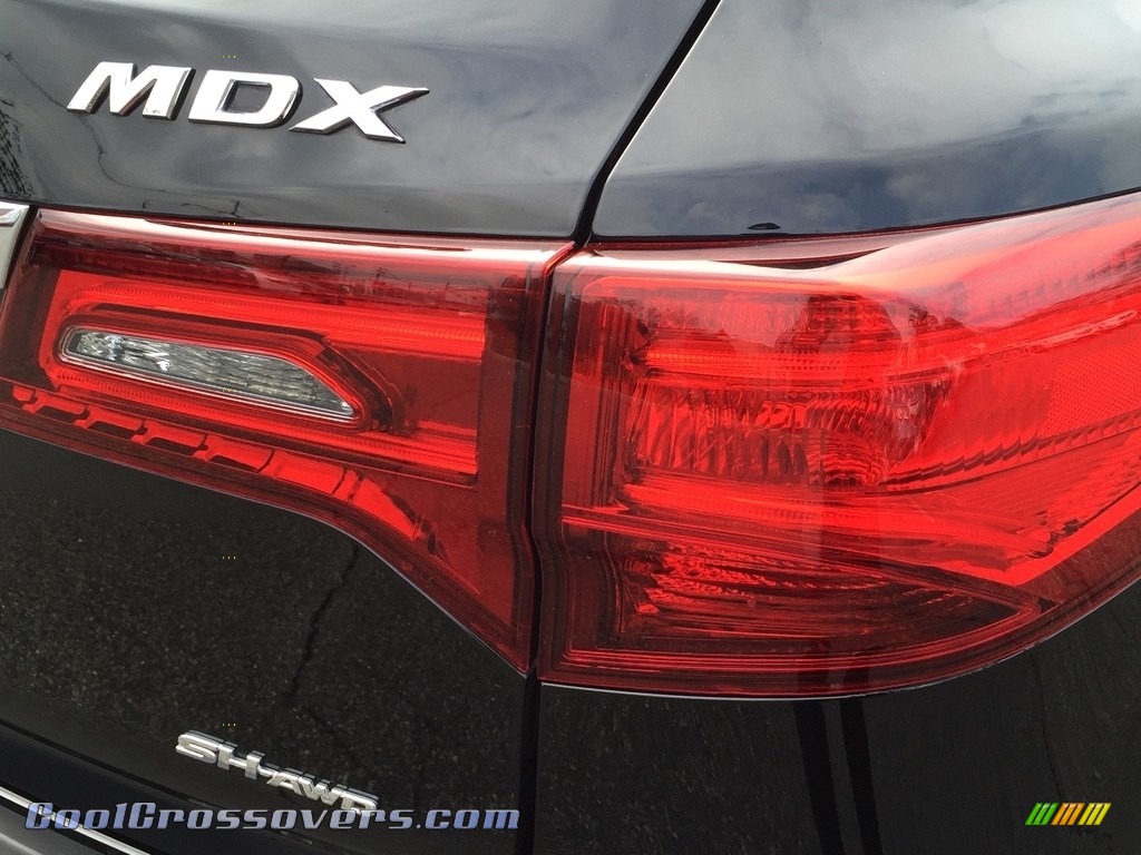 2016 MDX SH-AWD Technology - Crystal Black Pearl / Parchment photo #22
