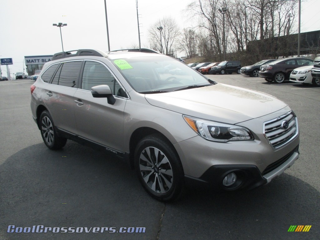 2016 Outback 2.5i Limited - Tungsten Metallic / Warm Ivory photo #4