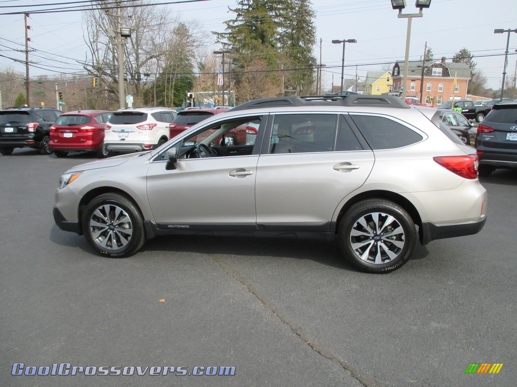 2016 Outback 2.5i Limited - Tungsten Metallic / Warm Ivory photo #9