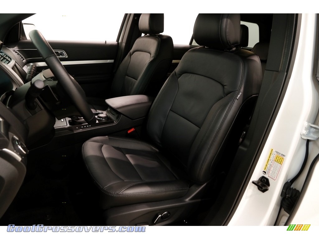 2016 Explorer XLT 4WD - White Platinum Metallic Tri-Coat / Ebony Black photo #7