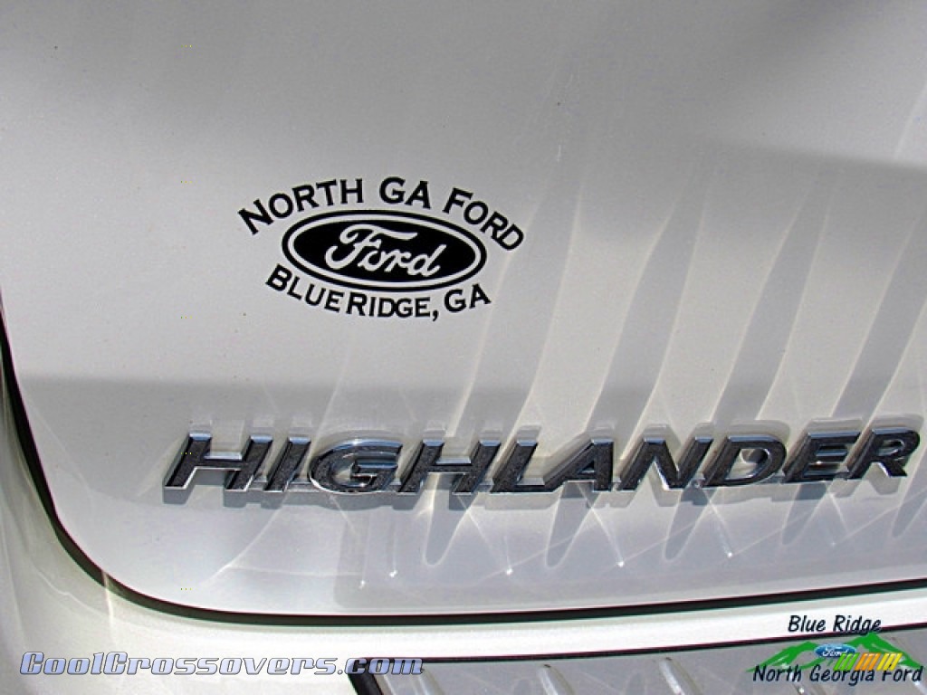 2015 Highlander Limited AWD - Blizzard Pearl White / Black photo #36