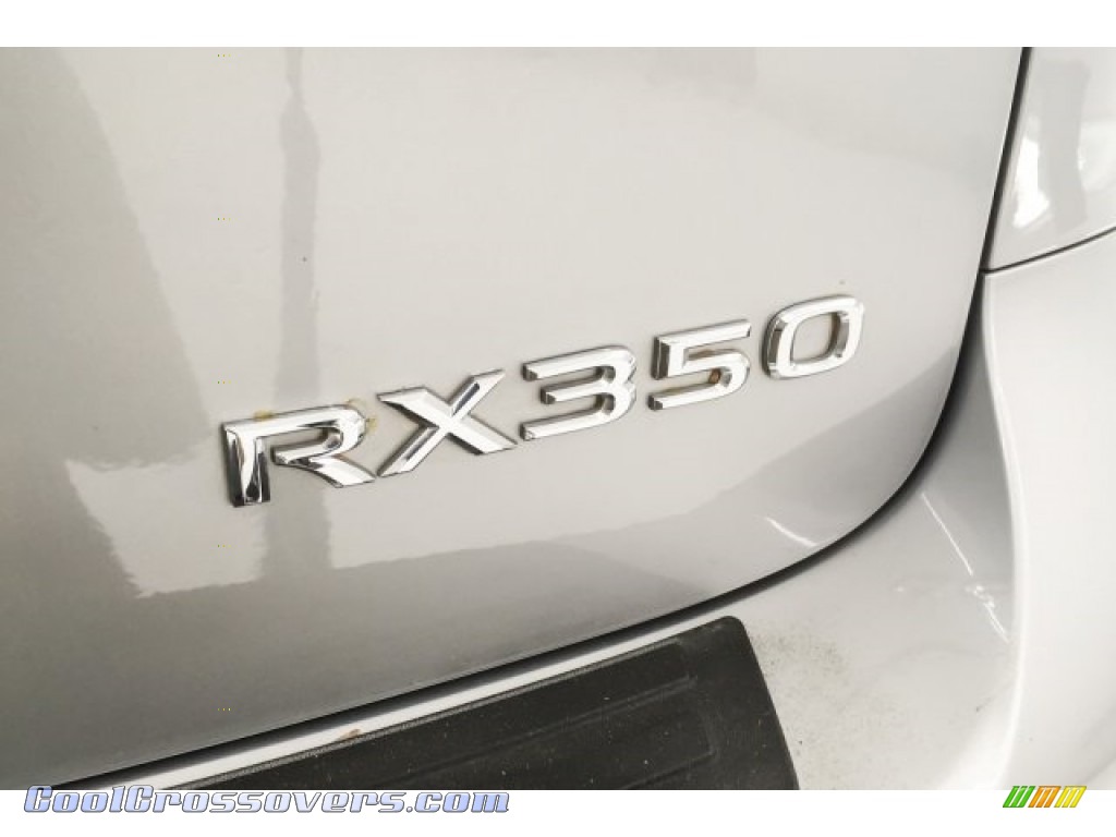 2010 RX 350 AWD - Tungsten Silver Pearl / Light Gray/Espresso Birds-Eye Maple photo #7
