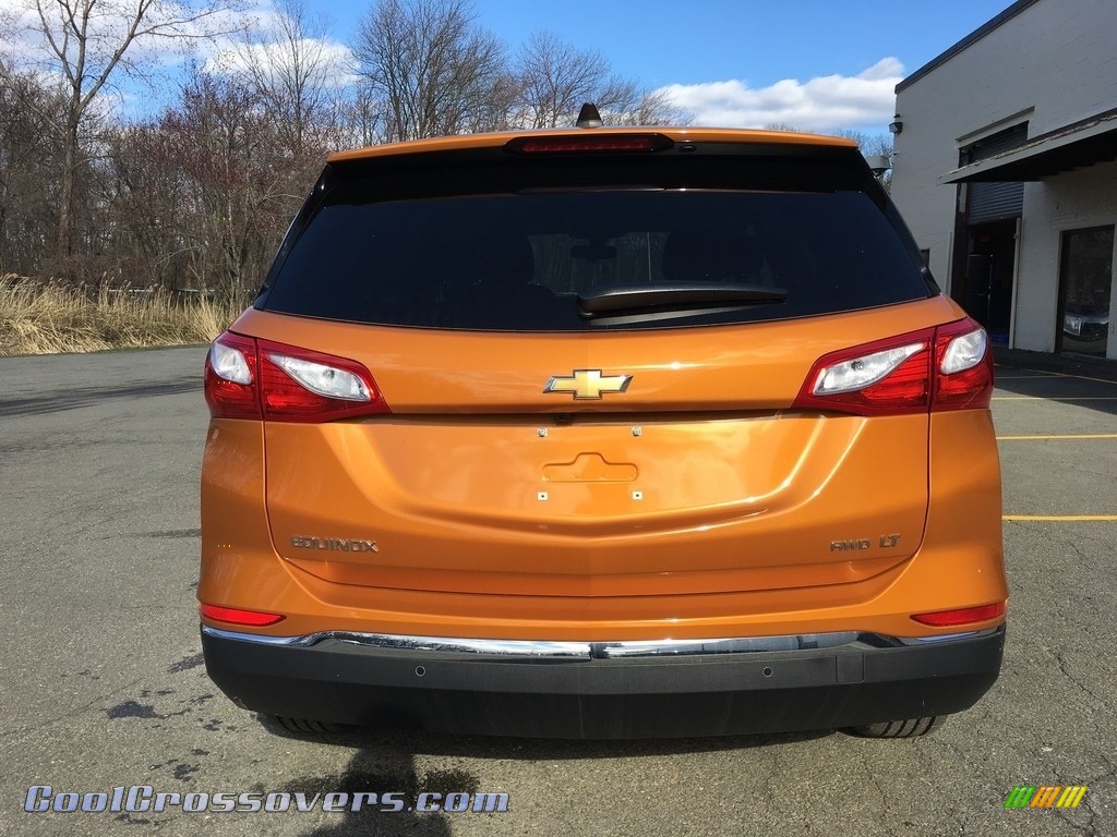 2018 Equinox LT AWD - Orange Burst Metallic / Jet Black photo #5