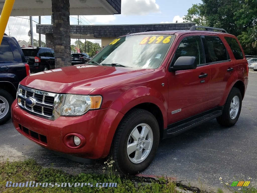 Redfire Metallic / Charcoal Ford Escape XLT V6