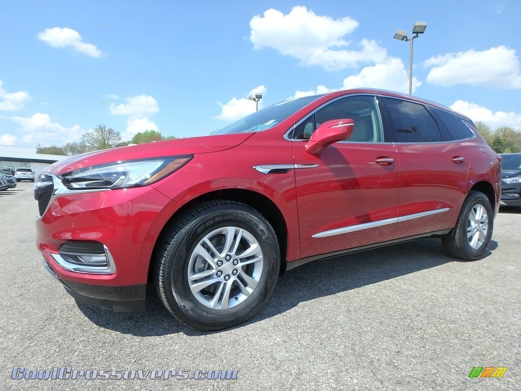 Red Quartz Tintcoat / Shale Buick Enclave Premium AWD