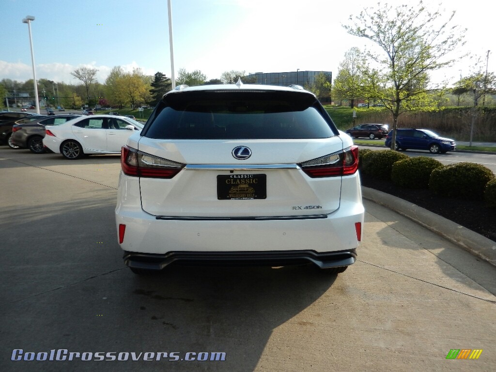 2018 RX 450h AWD - Eminent White Pearl / Parchment photo #6