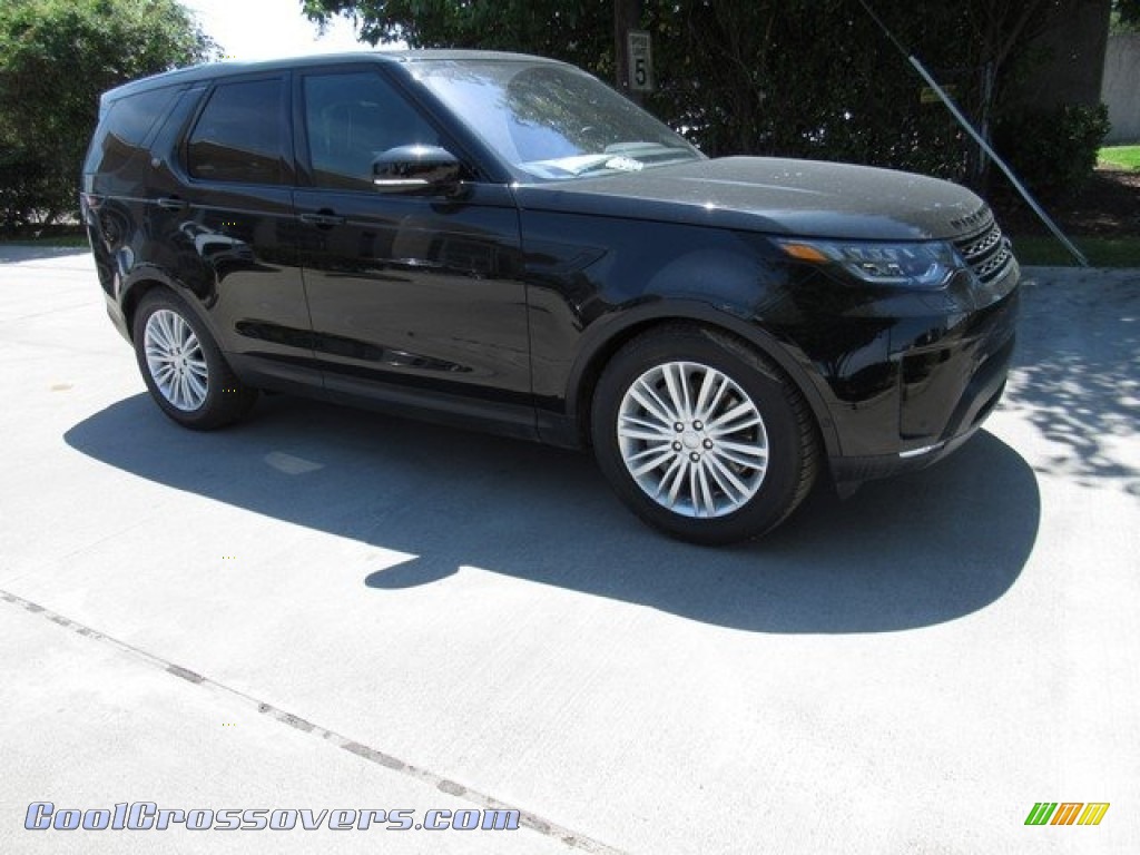 Santorini Black Metallic / Ebony/Ebony Land Rover Discovery HSE Luxury