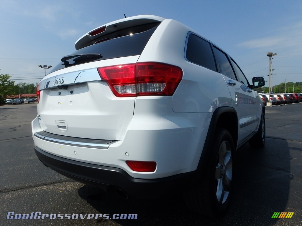 2013 Grand Cherokee Limited 4x4 - Bright White / Black/Light Frost Beige photo #8
