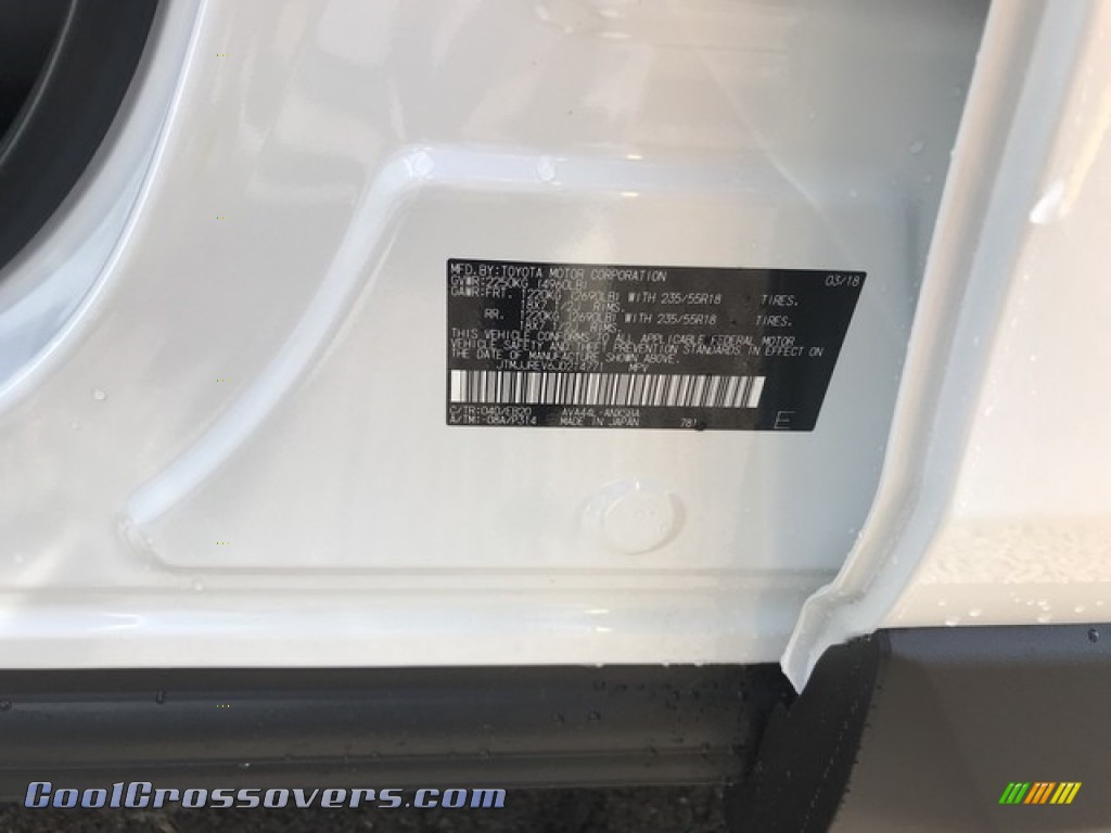 2018 RAV4 SE AWD Hybrid - Super White / Black photo #19