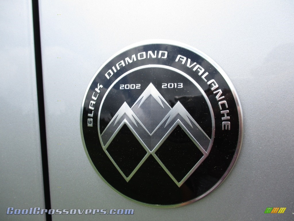 2013 Avalanche LT 4x4 Black Diamond Edition - Silver Ice Metallic / Ebony photo #11