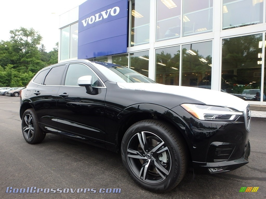 2018 XC60 T6 AWD R Design - Onyx Black Metallic / Charcoal photo #1