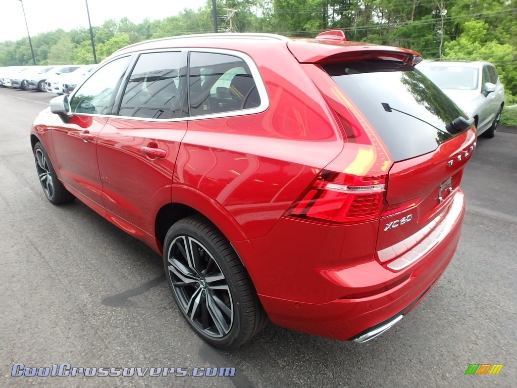 2018 XC60 T6 AWD R Design - Passion Red / Charcoal photo #4