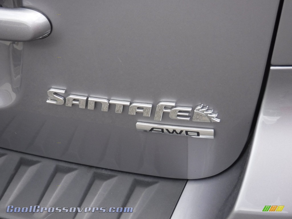 2008 Santa Fe GLS 4WD - Steel Gray / Gray photo #11