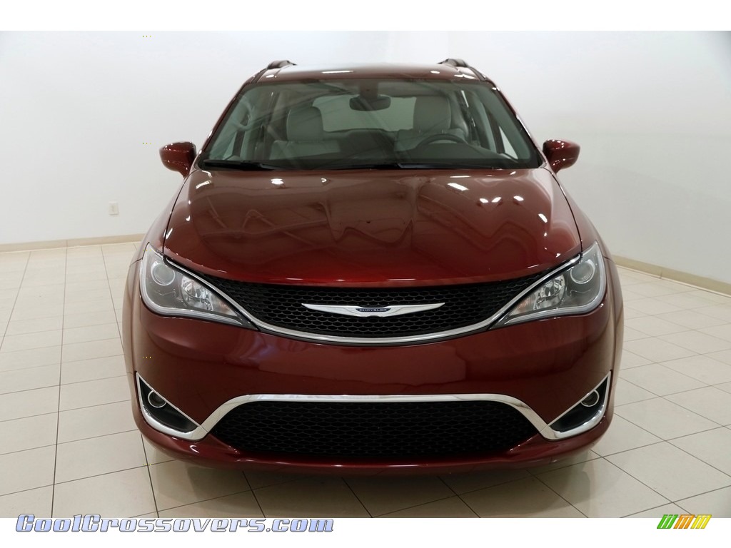 2017 Pacifica Touring L - Velvet Red Pearl / Cognac/Alloy/Toffee photo #2